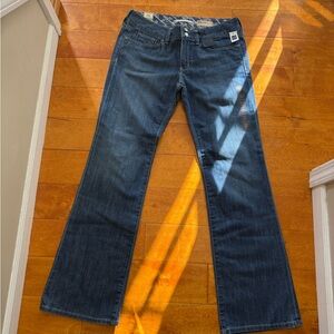 GAP Women's Flare Jeans in Deep Blue